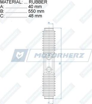 Motorherz RDZ0191MG - Körük, sükan furqanavto.az