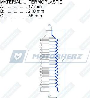 Motorherz RDZ0390MG - Körük, sükan furqanavto.az