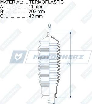 Motorherz RDZ0398MG - Körük, sükan furqanavto.az