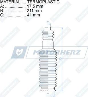 Motorherz RDZ0397MG - Körük, sükan furqanavto.az