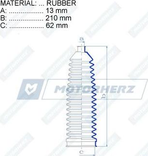 Motorherz RDZ0305MG - Körük, sükan furqanavto.az