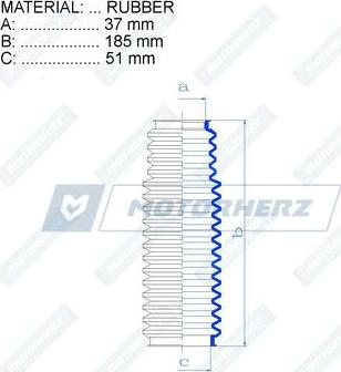 Motorherz RDZ0310MG - Körük, sükan furqanavto.az