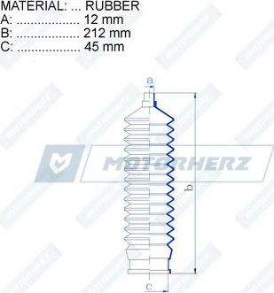 Motorherz RDZ0241MG - Körük, sükan furqanavto.az