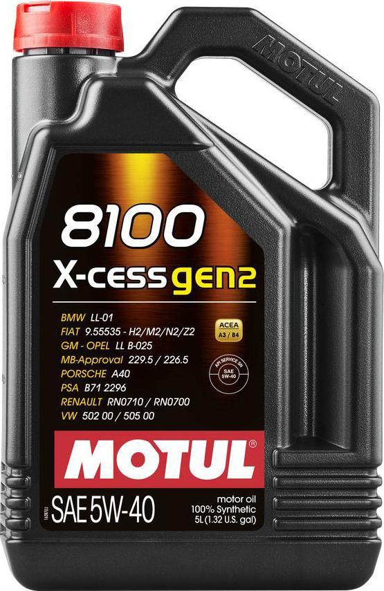 Motul 8100 x-cess 5W-40 - Mühərrik yağı furqanavto.az