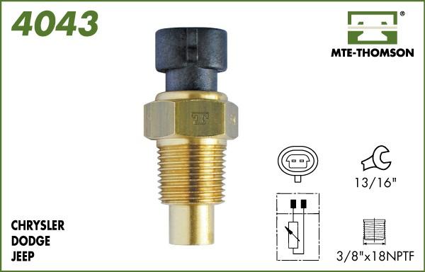 MTE-Thomson 4043 - Sensor, soyuducu suyun temperaturu furqanavto.az