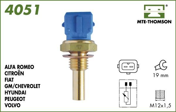 MTE-Thomson 4051 - Sensor, soyuducu suyun temperaturu furqanavto.az