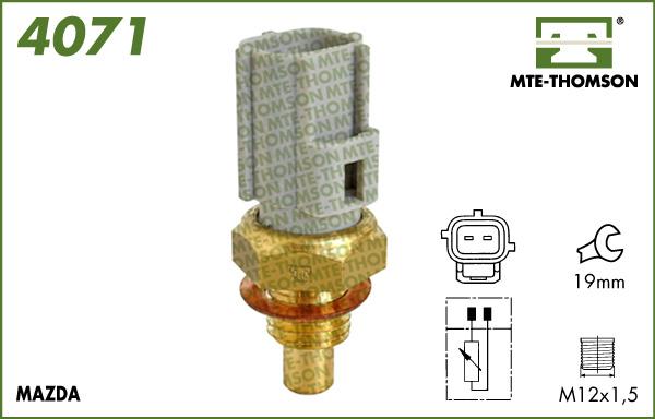 MTE-Thomson 4071 - Sensor, soyuducu suyun temperaturu furqanavto.az
