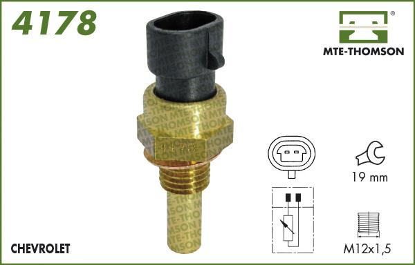 MTE-Thomson 4178 - Sensor, soyuducu suyun temperaturu furqanavto.az