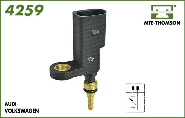 MTE-Thomson 4259 - Sensor, soyuducu suyun temperaturu furqanavto.az