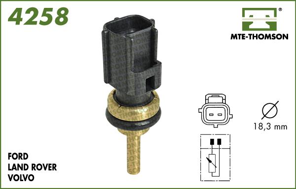 MTE-Thomson 4258 - Sensor, soyuducu suyun temperaturu furqanavto.az