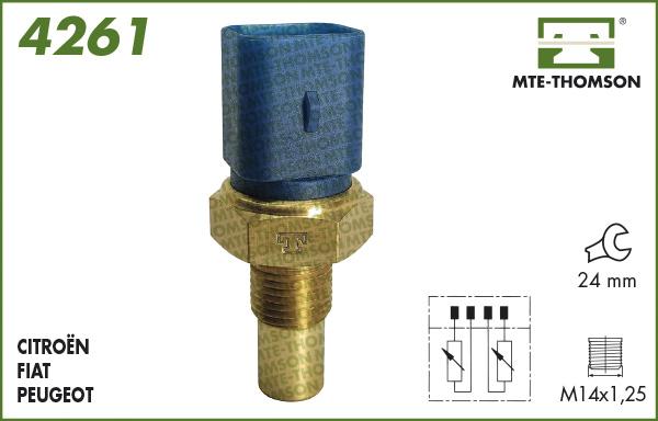 MTE-Thomson 4261 - Sensor, soyuducu suyun temperaturu furqanavto.az