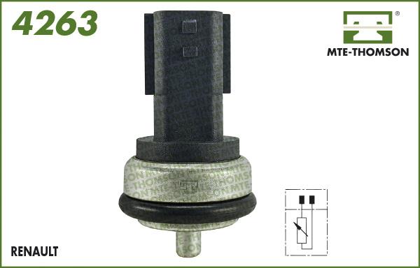 MTE-Thomson 4263 - Sensor, soyuducu suyun temperaturu furqanavto.az