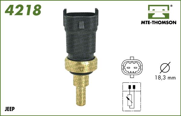 MTE-Thomson 4218 - Sensor, soyuducu suyun temperaturu furqanavto.az