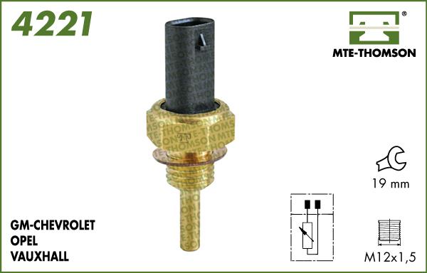 MTE-Thomson 4221 - Sensor, soyuducu suyun temperaturu furqanavto.az