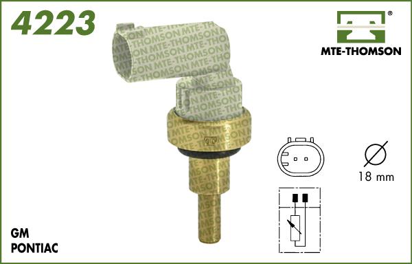 MTE-Thomson 4223 - Sensor, soyuducu suyun temperaturu furqanavto.az