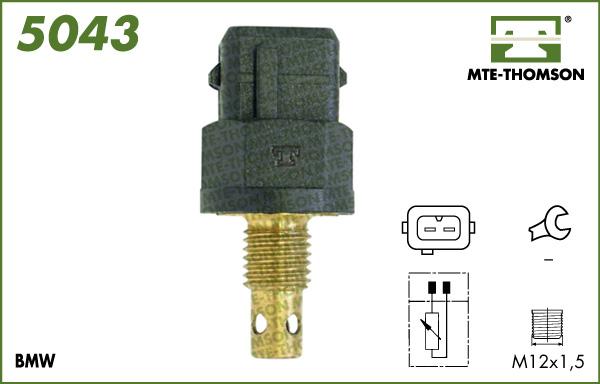 MTE-Thomson 5043 - Sensor, giriş havasının temperaturu furqanavto.az
