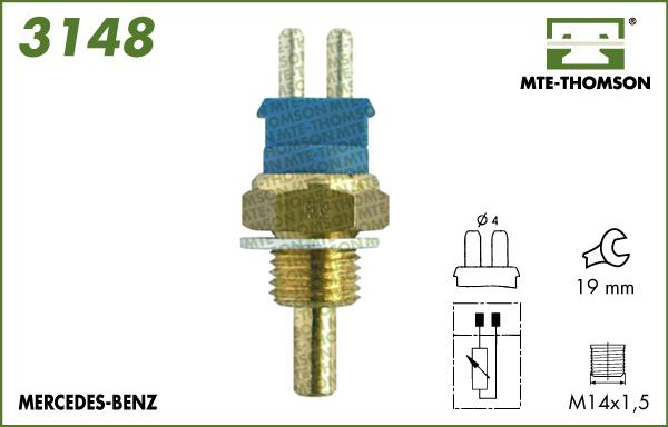 MTE-Thomson 3148 - Sensor, soyuducu suyun temperaturu furqanavto.az