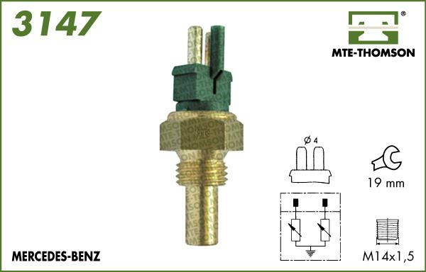 MTE-Thomson 3147 - Sensor, soyuducu suyun temperaturu furqanavto.az