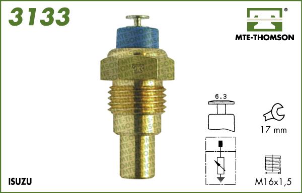 MTE-Thomson 3133 - Sensor, soyuducu suyun temperaturu furqanavto.az