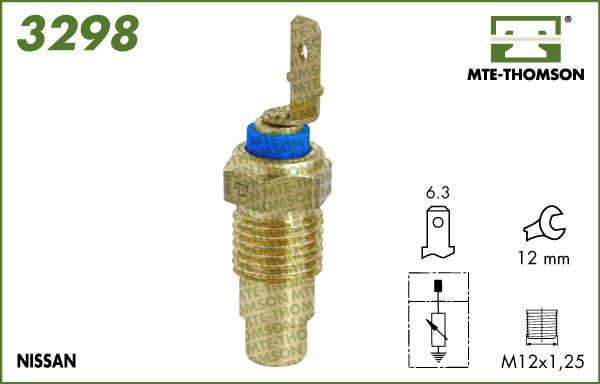 MTE-Thomson 3298 - Sensor, soyuducu suyun temperaturu furqanavto.az
