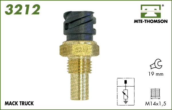 MTE-Thomson 3212 - Sensor, soyuducu suyun temperaturu www.furqanavto.az