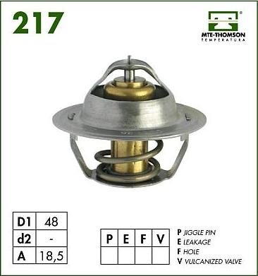 MTE-Thomson 217.87 - Termostat, soyuducu furqanavto.az