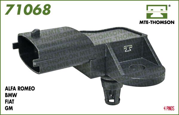 MTE-Thomson 71068 - Sensor, suqəbuledici manifold təzyiqi furqanavto.az