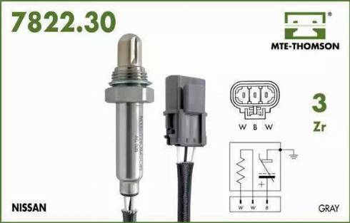 MTE-Thomson 7822.30.038 - Lambda Sensoru furqanavto.az