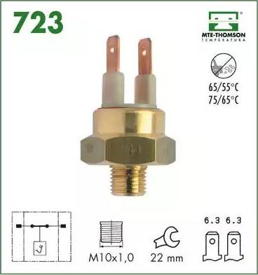 MTE-Thomson 723 - Sensor, soyuducu suyun temperaturu www.furqanavto.az