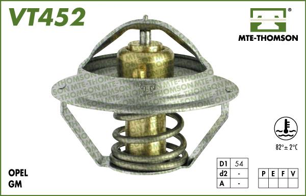 MTE-Thomson VT452.82 - Termostat, soyuducu furqanavto.az