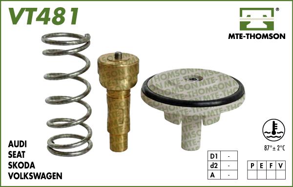 MTE-Thomson VT481.87 - Termostat, soyuducu furqanavto.az