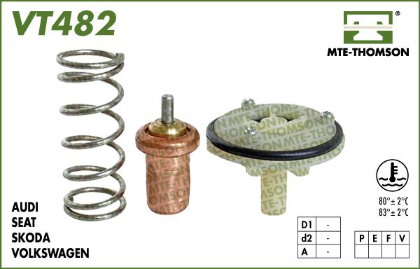 MTE-Thomson VT482.83 - Termostat, soyuducu furqanavto.az