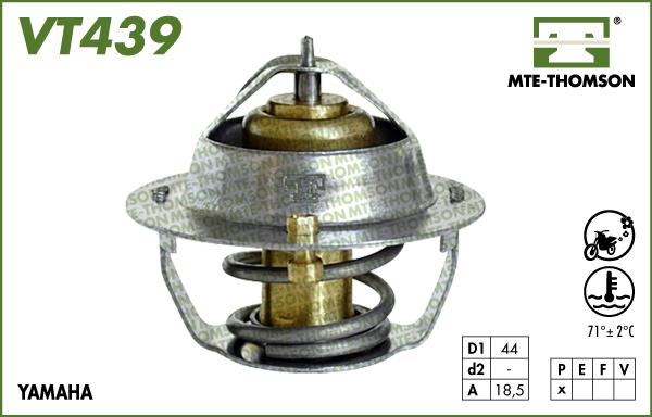 MTE-Thomson VT439.82 - Termostat, soyuducu furqanavto.az