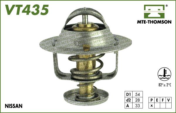 MTE-Thomson VT435.88 - Termostat, soyuducu furqanavto.az