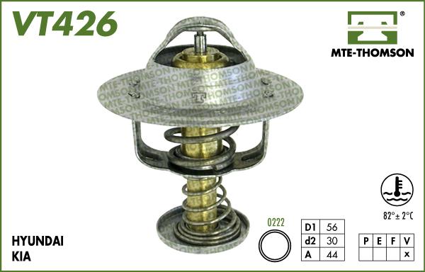 MTE-Thomson VT426.82 - Termostat, soyuducu www.furqanavto.az