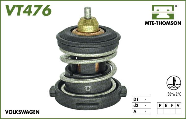 MTE-Thomson VT476.80 - Termostat, soyuducu furqanavto.az