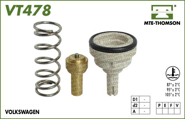 MTE-Thomson VT478.105 - Termostat, soyuducu furqanavto.az