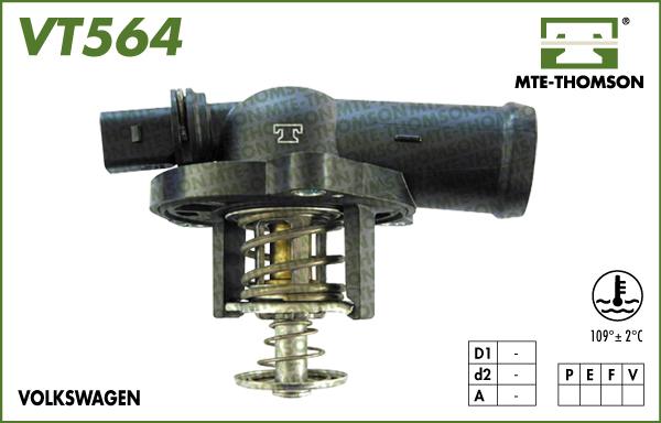 MTE-Thomson VT564.109 - Termostat, soyuducu furqanavto.az