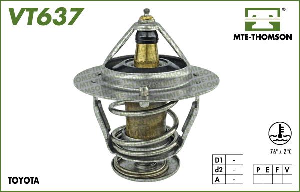 MTE-Thomson VT637.76 - Termostat, soyuducu www.furqanavto.az