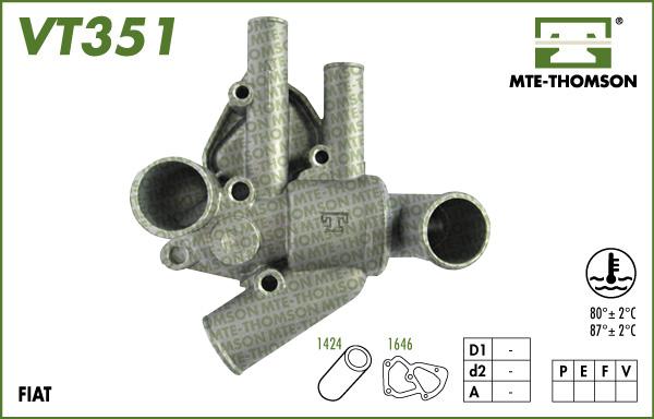 MTE-Thomson VT351.80 - Termostat, soyuducu furqanavto.az