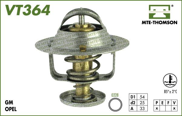 MTE-Thomson VT364.89 - Termostat, soyuducu furqanavto.az