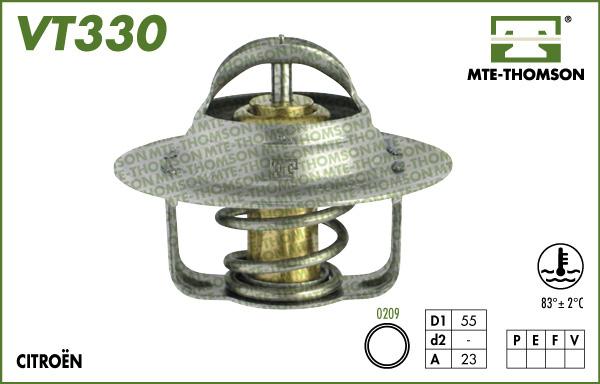 MTE-Thomson VT330.83 - Termostat, soyuducu furqanavto.az