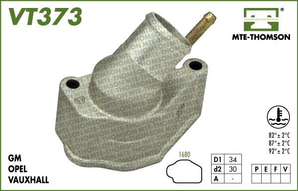 MTE-Thomson VT373.92 - Termostat, soyuducu furqanavto.az