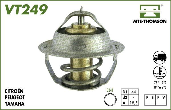 MTE-Thomson VT249.78 - Termostat, soyuducu furqanavto.az