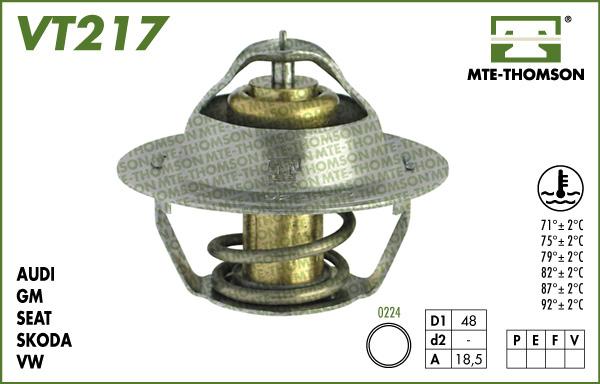 MTE-Thomson VT217.92 - Termostat, soyuducu furqanavto.az