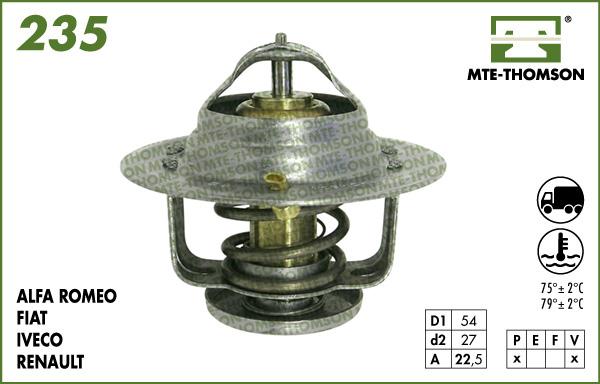 MTE-Thomson VT235.75 - Termostat, soyuducu furqanavto.az