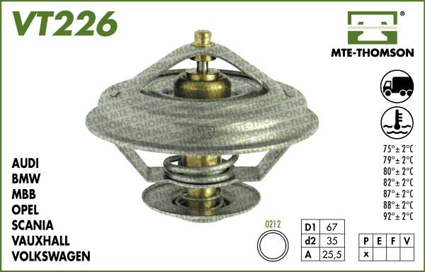 MTE-Thomson VT226.92 - Termostat, soyuducu www.furqanavto.az