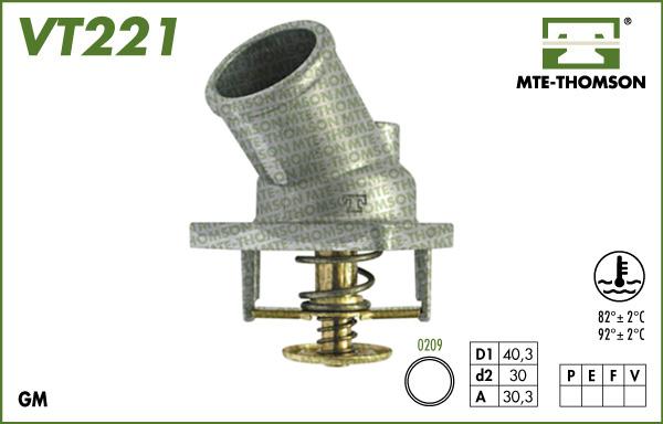MTE-Thomson VT221.92 - Termostat, soyuducu furqanavto.az