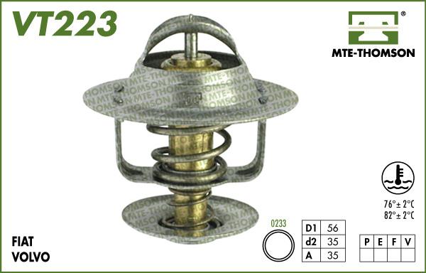 MTE-Thomson VT223.82 - Termostat, soyuducu furqanavto.az