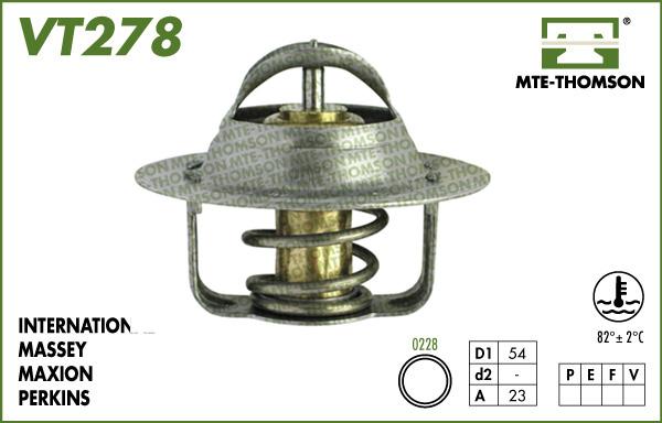 MTE-Thomson VT278.82 - Termostat, soyuducu furqanavto.az